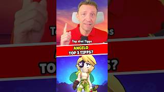 Brawl Stars ANGELO Top 3 Tipps amp Tricks brawlstars brawlstarsguide chiefavalon [upl. by Damek]