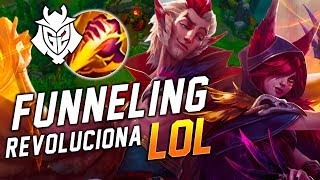 FUNNELING XAYAH Y RAKAN  😱FULL BUILD AL MINUTO 25😱 [upl. by Ahsias]