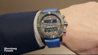 We Tried Out Breitlings New Smartwatch and Its Pretty Awesome [upl. by Carrillo]