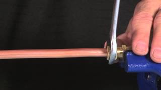 How To Install a Compression Fitting on Copper or Plastic Tubing [upl. by Nierman]