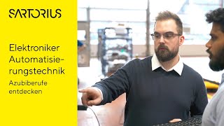 Ausbildung bei Sartorius Elektroniker für Automatisierungstechnik [upl. by Garwood51]