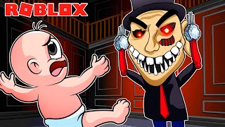 ¡ESCAPA DE LA MANSION DE SIR SCARY 😭BEBE NOOB Y NOOBSI en Roblox [upl. by Alamak]