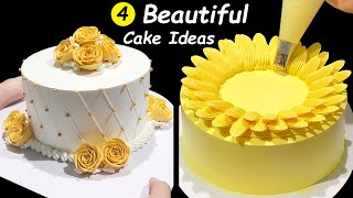 How To Make Cake Decorating Tutorials for Beginners  Homemade cake decorating ideas  Cake Design [upl. by Cindy452]