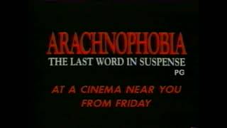 Arachnophobia UK TV Spot 1990 [upl. by Thorstein]