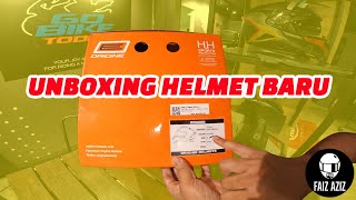 Unboxing Helmet Fullface Murah Origine Dinamo Vlog E531 [upl. by Dyrrej77]