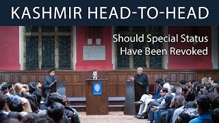 The Crisis in Kashmir  HeadtoHead Debate at The Oxford Union [upl. by Esilahc]