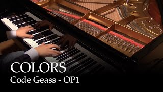 COLORS  Code Geass OP1 Piano [upl. by Ahseile]