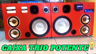 Caixa Trio Personalizada Transforme o Som na sua casa [upl. by Derry]