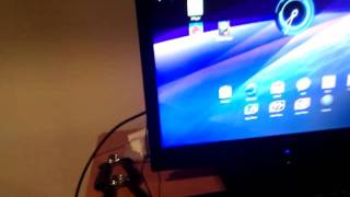 Toshiba Thrive tablet HDMI demo [upl. by Drusie155]