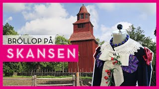 Skansen Bröllop nu amp då [upl. by Yrot]