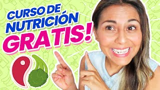 CURSOS DE NUTRICIÓN GRATUITOS Y ONLINE [upl. by Hedvig]