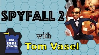 Spyfall 2 Review  with Tom Vasel [upl. by Kalbli]