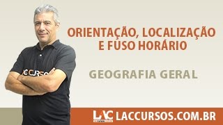 Aula 1930  Orientação Localização e Fuso Horário  Geografia  IBGE 2016 [upl. by Nerdna]