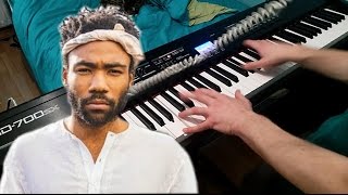 Redbone  Childish Gambino Piano Rendition [upl. by Ramalahs150]