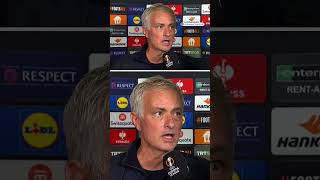 Another classic José Mourinho postgame presser 🗣️ [upl. by Peace483]