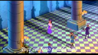 The Hunchback of Notre Dame  Longe do Mundo Interpretation by Luciana Abreu Lyrics HD [upl. by Eanad]