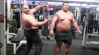 Young Powerlifter VS BEAR lol Boys Gone Wild at The Timber Gym [upl. by Airpal]