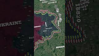 Ukraine Invasion of KurskКурск Everyday Aug 2024  Nov 2024  Animated Map [upl. by Tadashi]