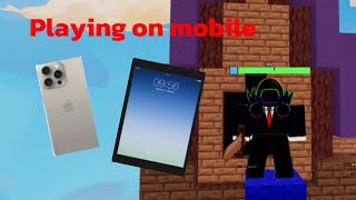 Tryharding in roblox bedwars [upl. by Ruthven727]