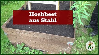 Hochbeet aus Stahl [upl. by Lednor]