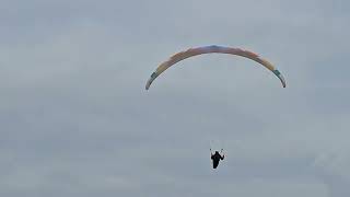 Bratton Camp former Iron Age Fort and Westbury White Horse plus Paragliders [upl. by Acissaj544]