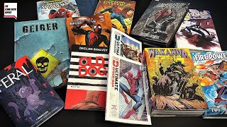 HUGE COMIC BOOK HAUL Marvel Omnibus Image OHC TPBs Ultimate Universe and more [upl. by Anna-Diane]