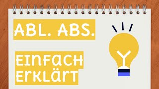 Latein erklärt  ABL ABS ABLATIVUS ABSOLUTUS in 7 MINUTEN erklärt [upl. by Wilhelmina]