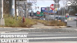 NC Pedestrian Safety Emphasized with Crosswalk Technology [upl. by Desirea]