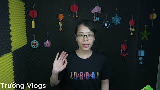 Hướng dẫn cách làm một bông tuyết tím nhạt  Trường Vlogs [upl. by Krigsman]