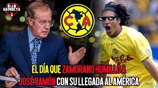 El día que Zamorano humilló a José Ramón en su llegada al América [upl. by Lilhak]