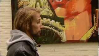 Matthias Schoenaerts als graffitikunstenaar [upl. by Anyak]