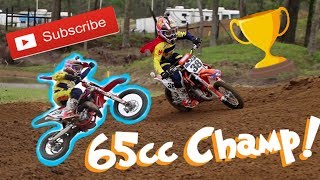 65cc Freestone Champion Crashed Going Too Fast [upl. by Odnala416]