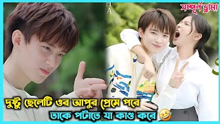 দুষ্টু ছেলেটি যখন ওর আপুর প্রেমে পরে🤣The Sweetest Secret Chinese drama explain in Bangla [upl. by Benilda]