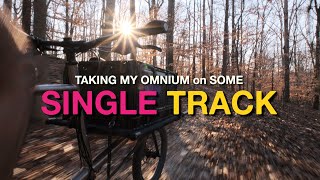 Taking my Omnium Cargo Bike on Single Track [upl. by Missi860]