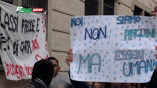 Gallarate  Protesta studenti al Falcone “Vogliamo soluzioni” [upl. by Ellebyam658]