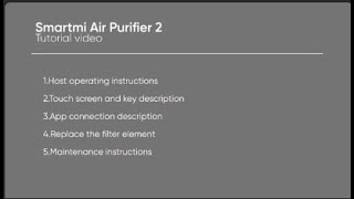 Smartmi Air Purifier 2 How to use Air Purifier better [upl. by Ninos]