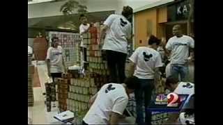 Canstruction Orlando  Channel 2 coverage [upl. by Lleddaw]