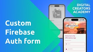 How to customise Firebase Auth form in your Andromo app [upl. by Teddi467]