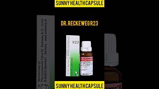 Dr Reckeweg R23 Drop  eczema pimples itching skin disease [upl. by Zackariah]