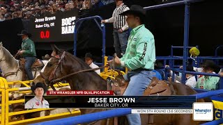 Jess Brown  2024 NFR Round 7 [upl. by Attelliw]