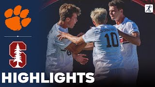 Clemson vs Stanford  NCAA College Soccer  Highlights  September 06 2024 [upl. by Navert294]