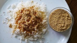 ஆந்திரா ஸ்பெஷல் பருப்பு பொடி சாதம்  Paruppu Podi Rice  Chennais Kitchen [upl. by Anna100]