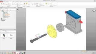 Creating Explode Views Manually in SolidWorks Composer [upl. by Iruj]