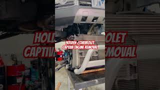 Chevrolet Captiva engine removal holden Captiva engine and transmission removalPrimeTechauto [upl. by Jillie517]