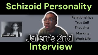 Inside the Schizoid Mind  Interview  Jalen Returns [upl. by Yevol]