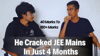 Dropper to Topper in 4 Months  Biggest JEE Motivational Story  Full Interview  JEE 2025  IIT JEE [upl. by Reid]