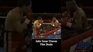 Julio Cesar Chavez  Film Study  Leaping Cross [upl. by Legnaros437]