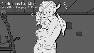 Caduceus Cuddles Critical Role Animatic C2E46 [upl. by Arvad]