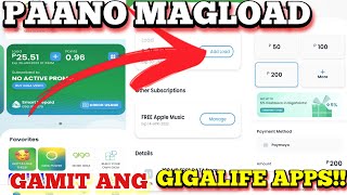 Paano Magload Gamit ang GigaLife Apps [upl. by Atiekan]