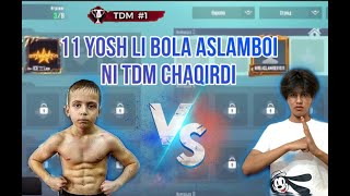 11 yoshli bola Aslamboini Tdm ga chaqirdi Aslamboi pubgm [upl. by Adamsen]